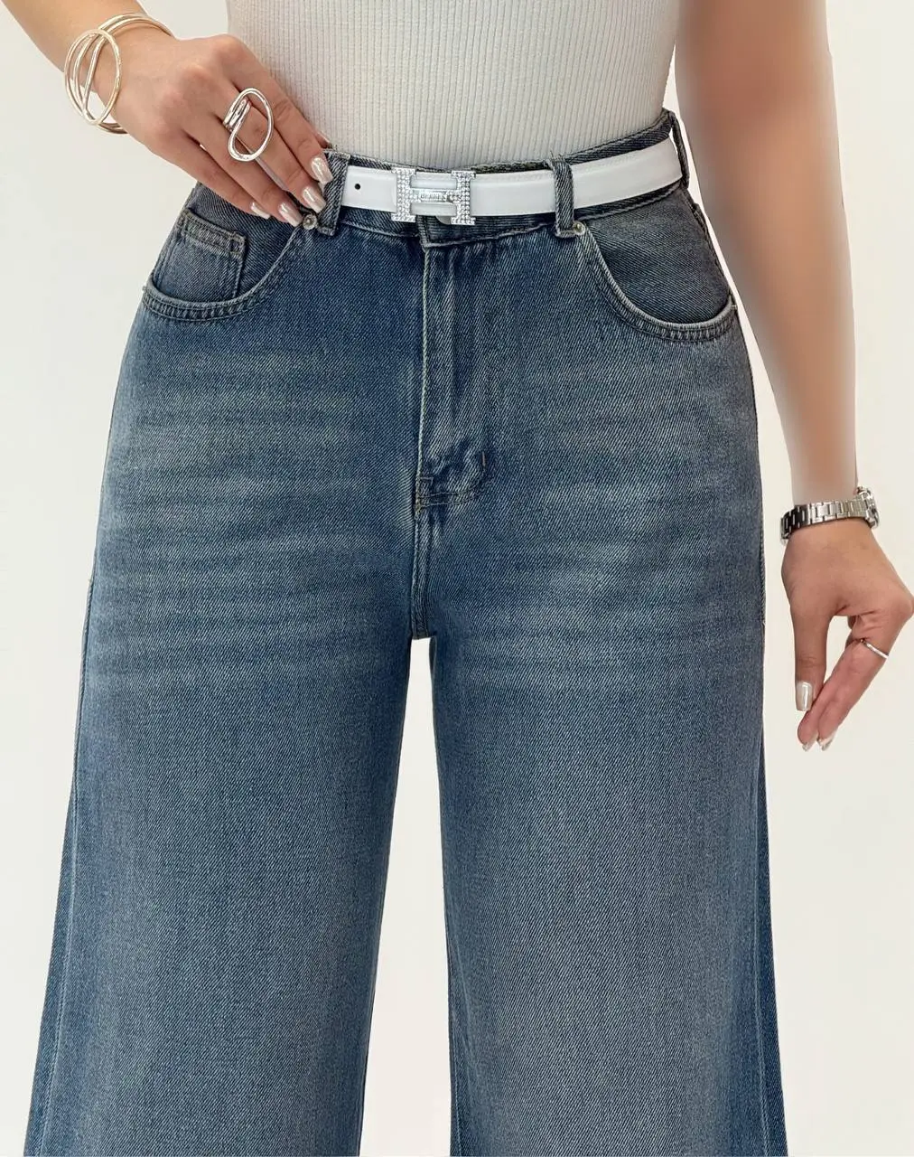 3542 - شلوار بگ 9003278